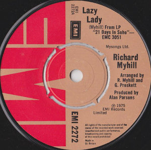 Richard Myhill - Lazy Lady (7", Single)