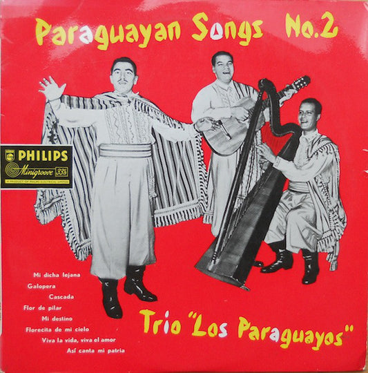 Trio "Los Paraguayos"* - Paraguayan Songs No. 2 (10")