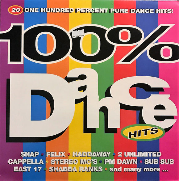 Various - 100 % Dance Hits (LP, Comp)
