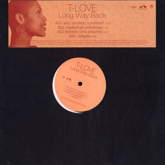 T Love - Long Way Back (12", Promo)