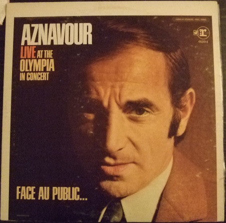 Charles Aznavour - Live - At The Olympia In Concert (LP)