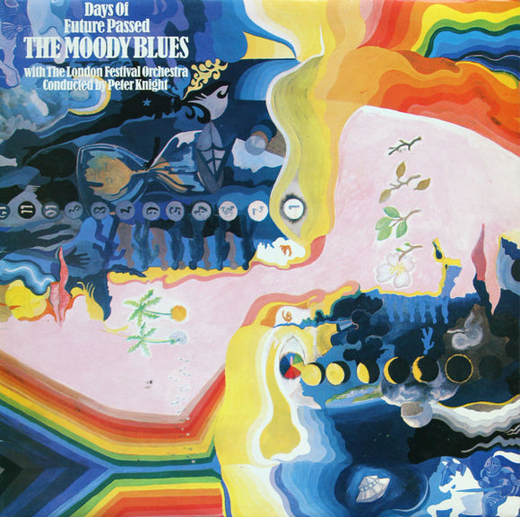 The Moody Blues With The London Festival Orchestra Conducted By Peter Knight (5) - Days Of Future Passed (LP, Album, RP)