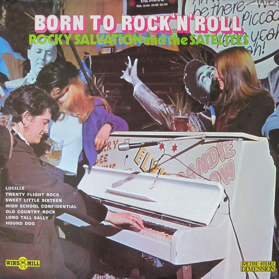 Rocky Salvation & The Satelites* - Born To Rock'n'Roll (LP)