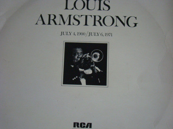 Louis Armstrong - July 4, 1900 - July 6 1971 (2xLP, Comp, Mono, Gat)