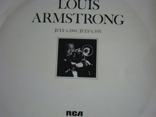 Louis Armstrong - July 4, 1900 - July 6 1971 (2xLP, Comp, Mono, Gat)