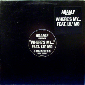 Adam.F* - Where's My... (12", Promo)