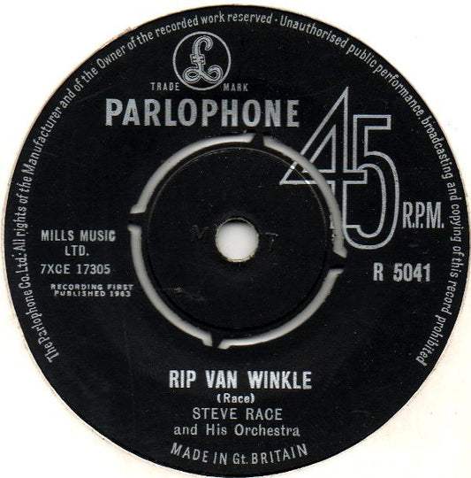 Steve Race And His Orchestra - Rip Van Winkle / Legend Of The Lake (7", Single)
