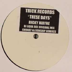 Ricky Wayne - These Days (12", W/Lbl, Sti)