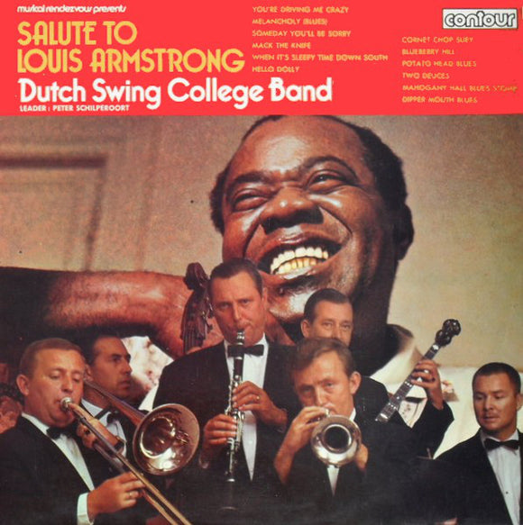Dutch Swing College Band* - Salute To Louis Armstrong (LP, RE)