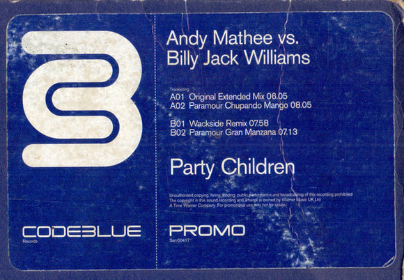 Andy Mathee vs. Billy Jack Williams* - Party Children (2x12