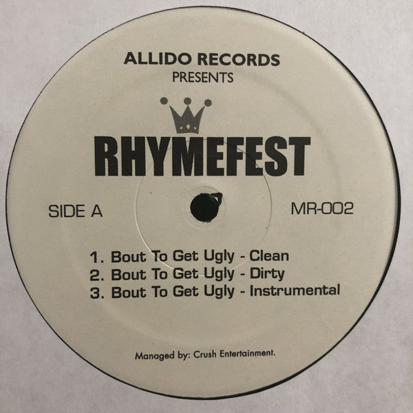 Rhymefest - Bout to Get Ugly (12")