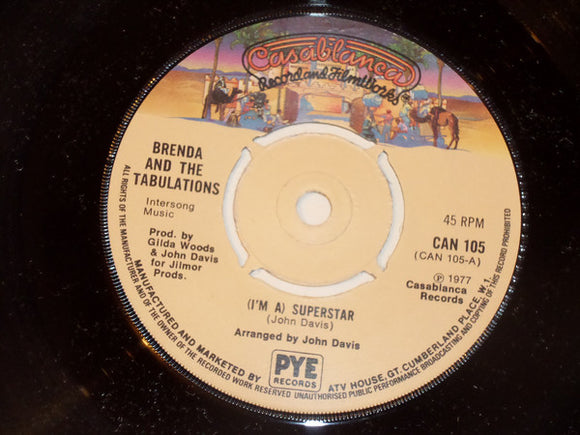 Brenda And The Tabulations* - (I'm A) Superstar (7