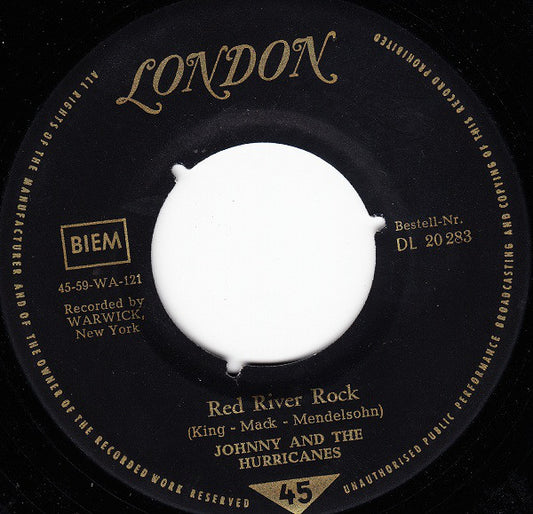 Johnny And The Hurricanes - Red River Rock / Buckeye (7", Single)