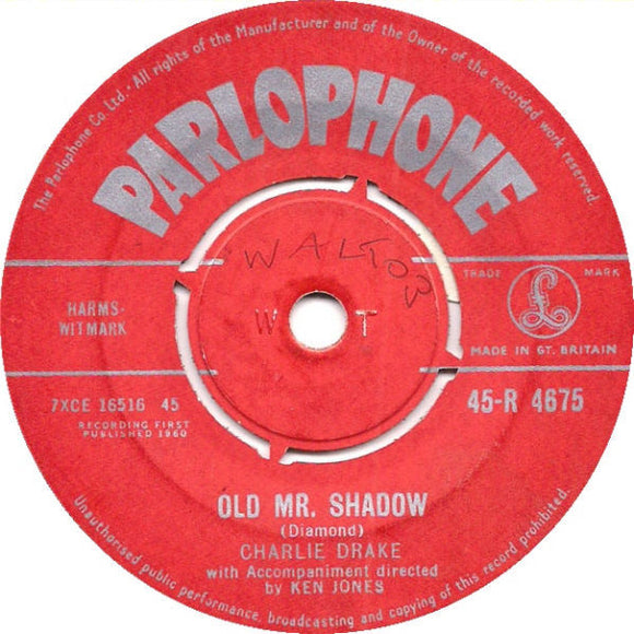 Charlie Drake - Naughty / Old Mr. Shadow (7