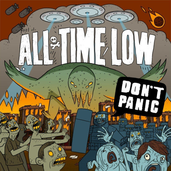 All Time Low - Don't Panic (CD, Album, Dig)