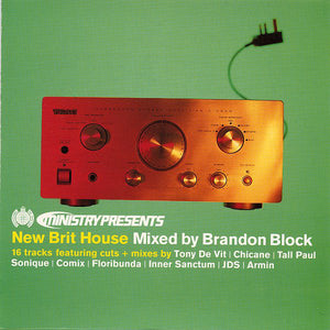 Brandon Block - Ministry Presents New Brit House (CD, Comp, Mixed)