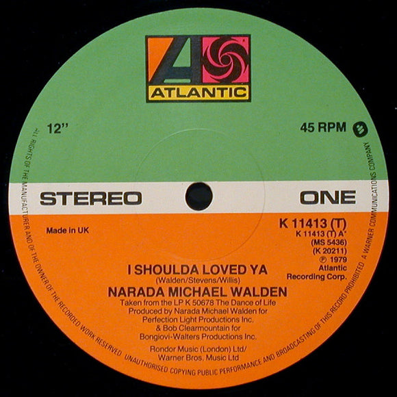 Narada Michael Walden - I Shoulda Loved Ya (12