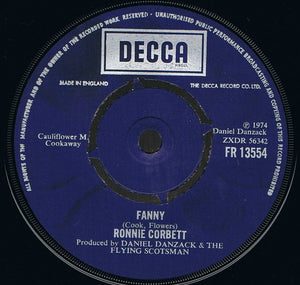 Ronnie Corbett - Fanny / To Get A Laugh (7", Single)