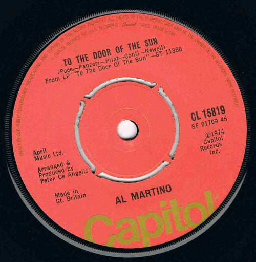 Al Martino - To The Door Of The Sun (7