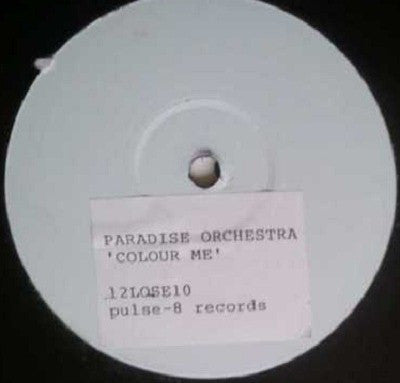 Paradise Orchestra - Colour Me (12", Promo, W/Lbl, Sti)