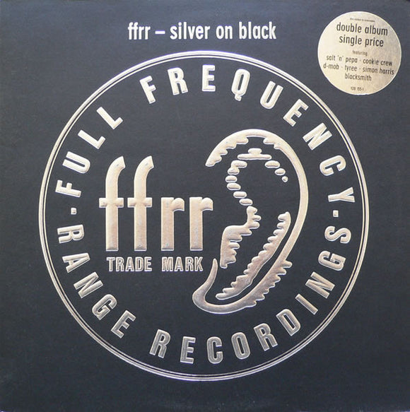 Various - FFRR - Silver On Black (2xLP, Comp, Gat)