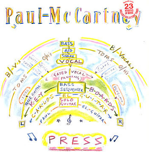 Paul McCartney - Press (12", Single)