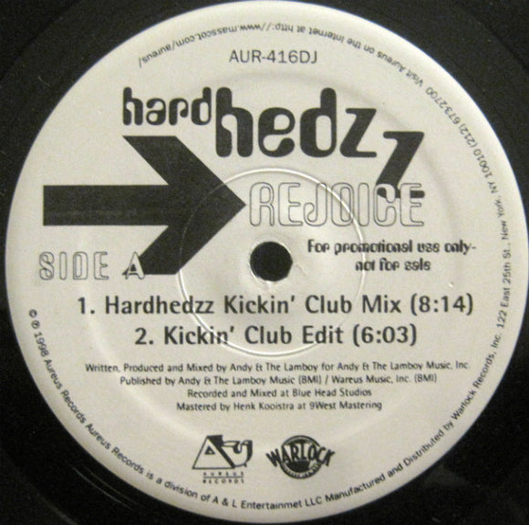 Hardhedzz - Rejoice (12