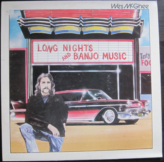 Wes Mcghee - Long Nights And Banjo Music (LP, Album)