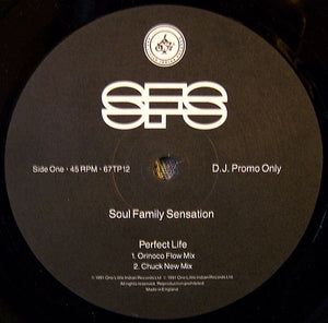 Soul Family Sensation - Perfect Life / 747 Tonight (12", Promo)