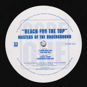 Masters Of The Underground - Reach For The Top (12")