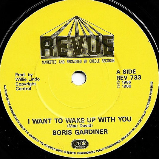 Boris Gardiner - I Want To Wake Up With You (7", Single, M/Print)