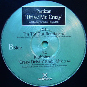 Partizan - Drive Me Crazy (12")