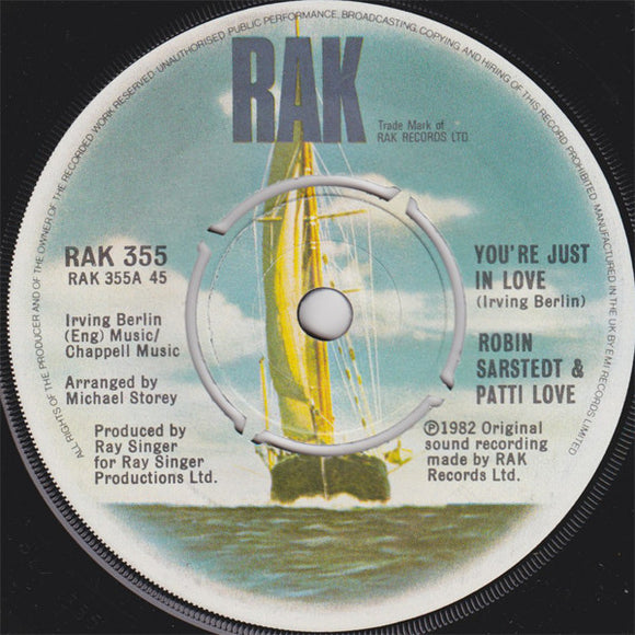 Robin Sarstedt & Patti Love - You're Just In Love (7