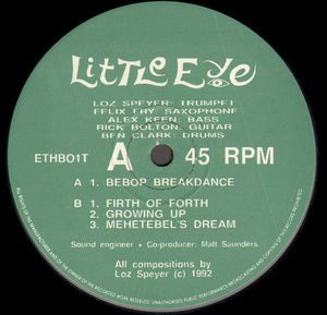 Little Eye - EP (12", EP)