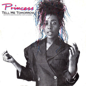 Princess - Tell Me Tomorrow (7", Single, Blu)