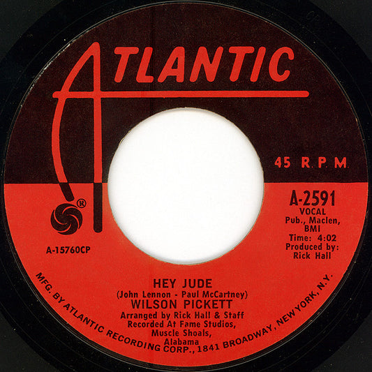 Wilson Pickett - Hey Jude / Search Your Heart (7", Single, CP)