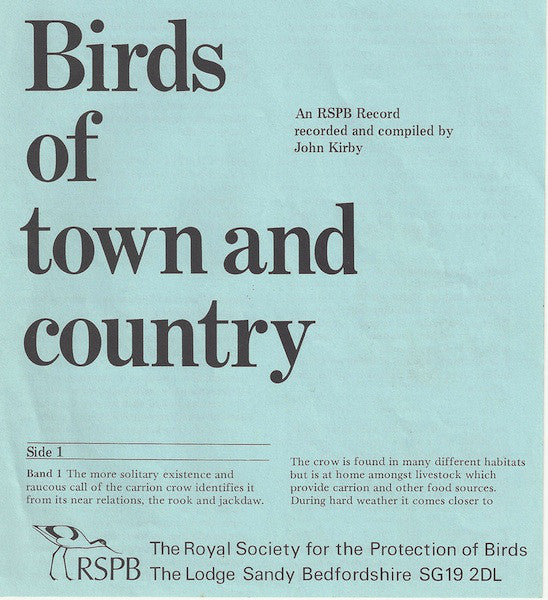 No Artist - Birds Of Town And Country (Flexi, 7