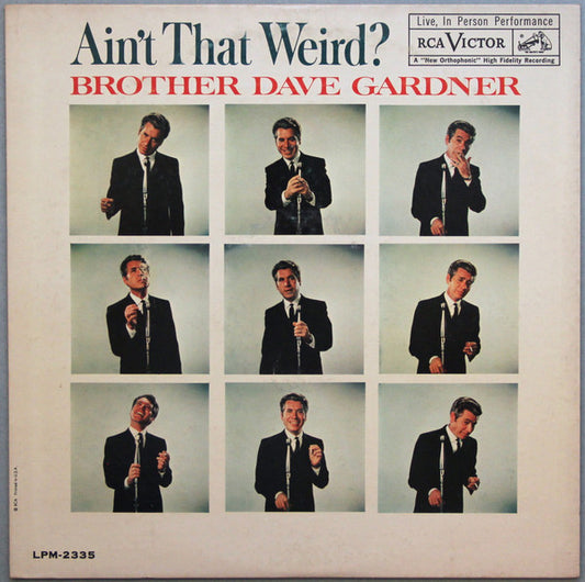 Brother Dave Gardner - Ain't That Weird (LP, Album, Mono, Roc)