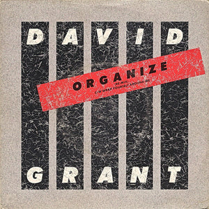 David Grant - Organize / Wrap Yourself Around Me (7", Single)