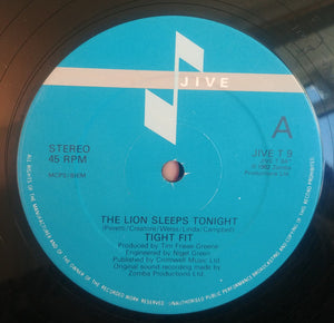 Tight Fit - The Lion Sleeps Tonight (12", Single)