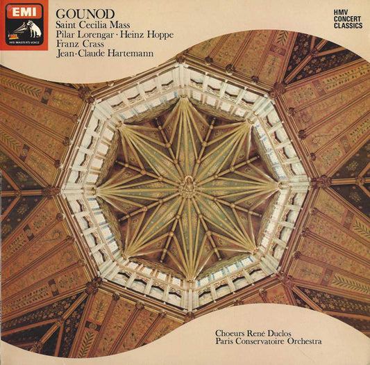 Gounod*, Pilar Lorengar, Heinz Hoppe, Jean-Claude Hartemann, Choeurs René Duclos*, Paris Conservatoire Orchestra* - Saint Cecilia Mass (LP, RE)