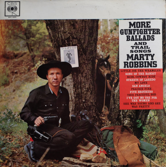 Marty Robbins - More Gunfighter Ballads And Trail Songs (LP, Mono, RE)