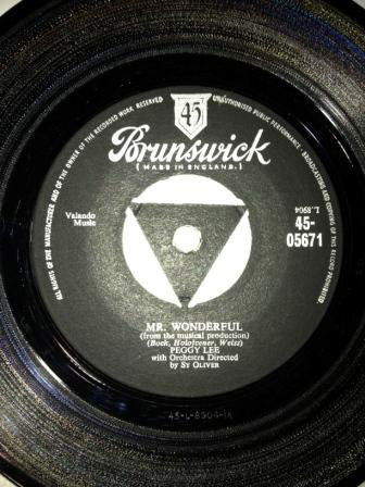 Peggy Lee - Mr. Wonderful / The Gypsy With Fire In His Shoes (7", Single, Tri)