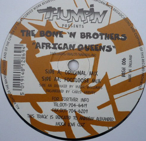 Bone 'n' Brothers - African Queens (12