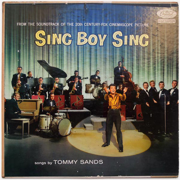 Tommy Sands - Sing Boy Sing (LP, Album, Mono)