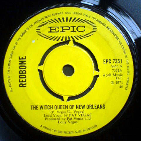 Redbone - The Witch Queen Of New Orleans (7