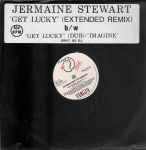 Jermaine Stewart - Get Lucky (12", Single, Promo)