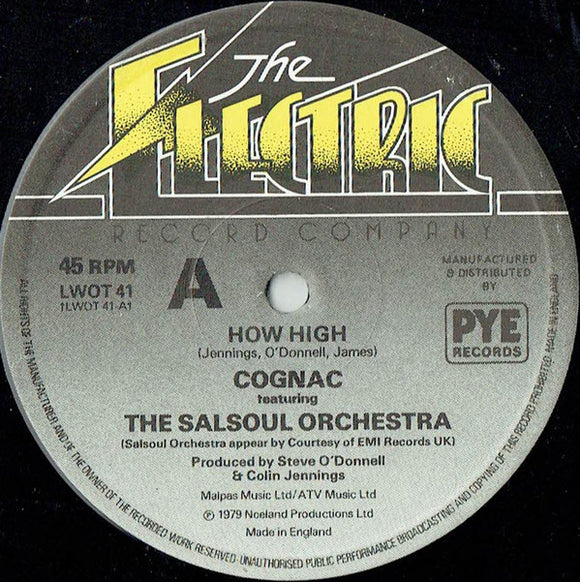 Cognac Featuring The Salsoul Orchestra - How High (12