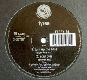 Tyree* - Turn Up The Bass (12")