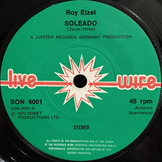 Roy Etzel - Soleado (7")